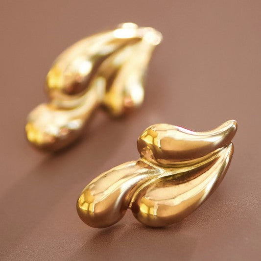 Earrings Golden Flow 18K