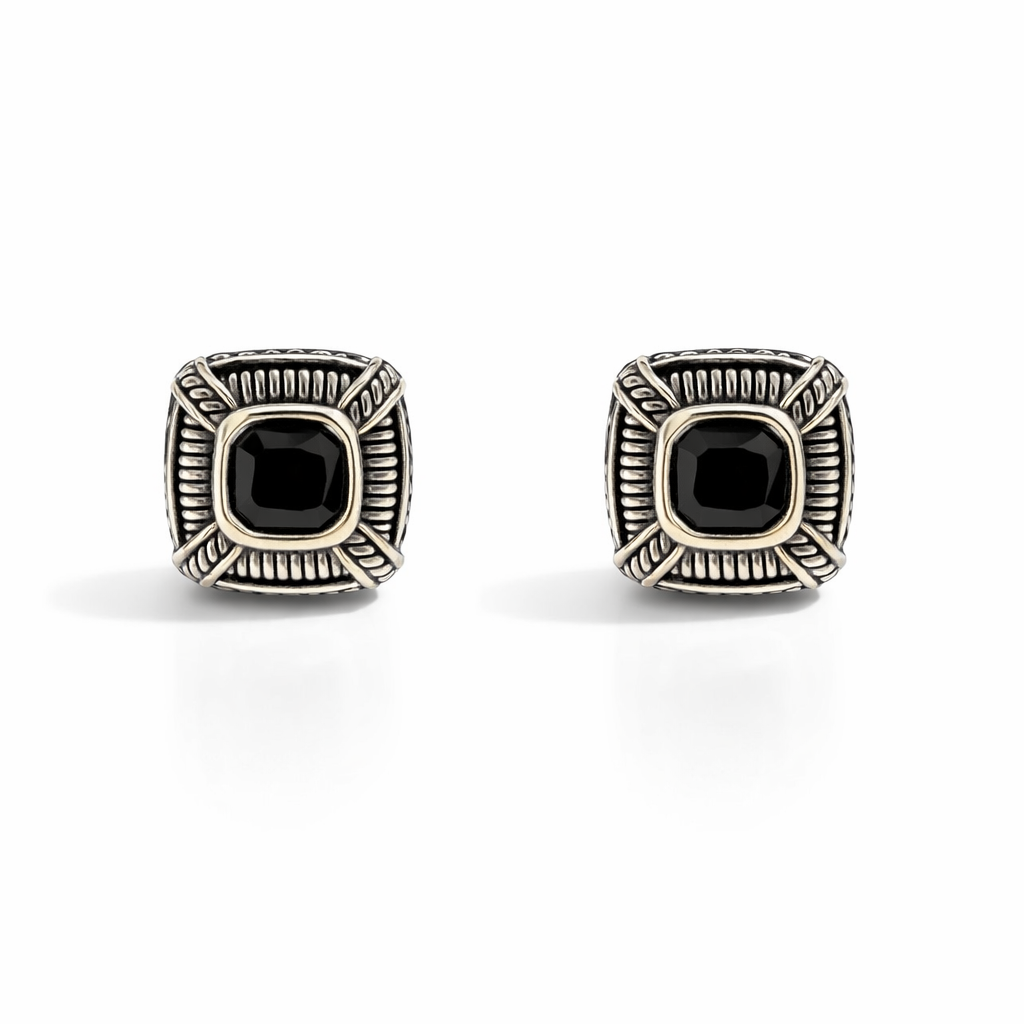 Earrings Onyx